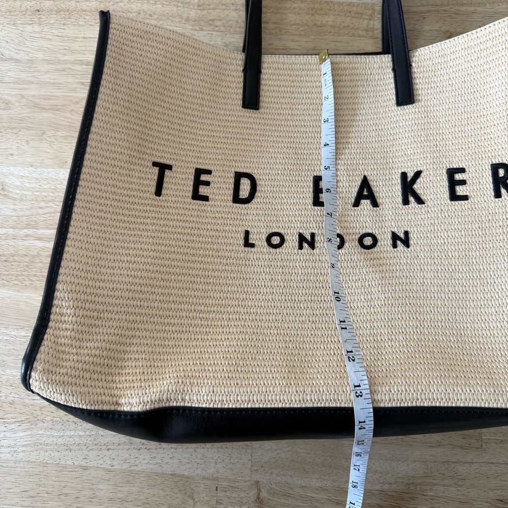 Ted Baker London Icon Logo Woven Tote Bag Large - Picture 9 of 11